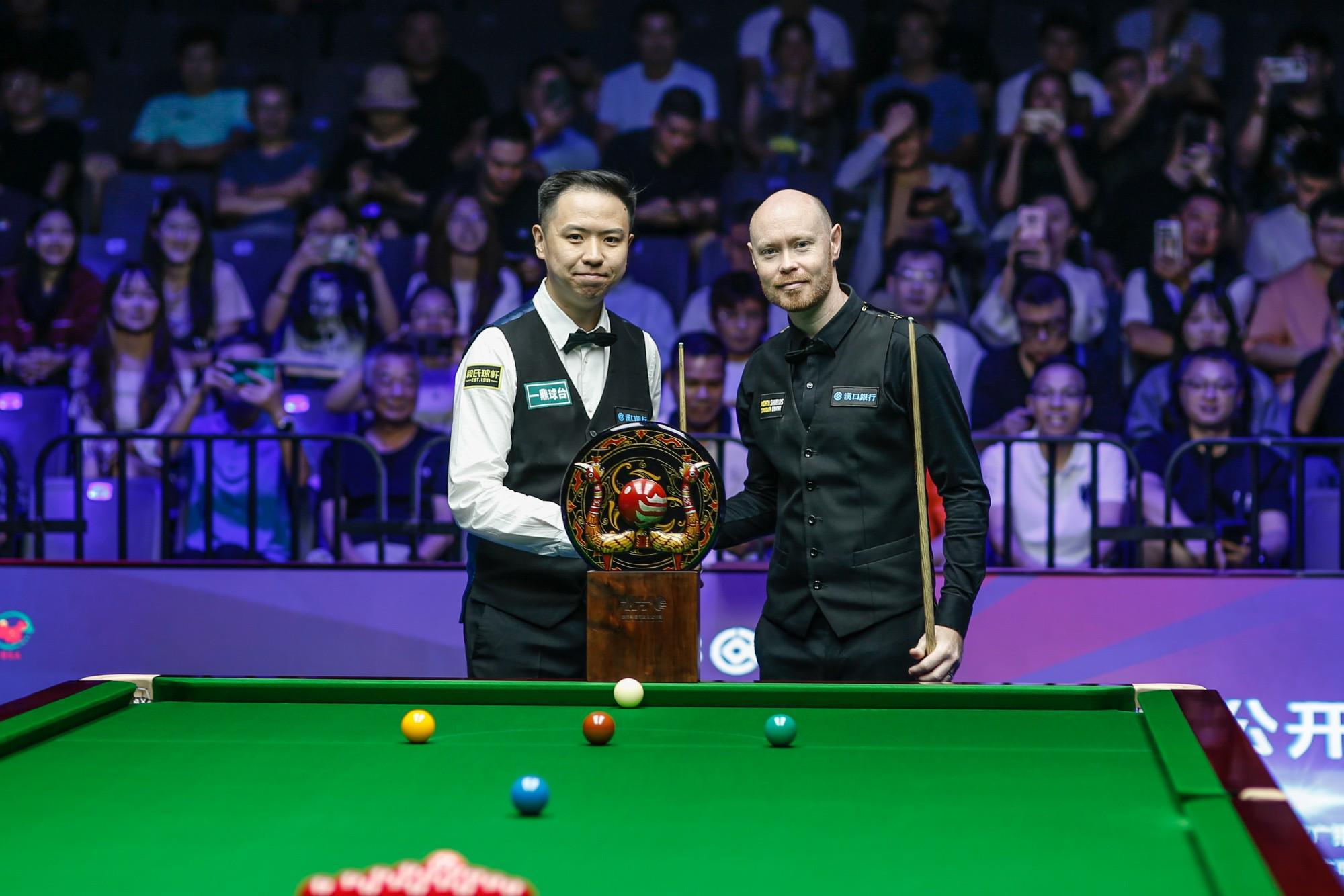 开云体育入口-中国首位！肖国栋10-9加里-威尔逊，卫冕斯诺克武汉赛冠军